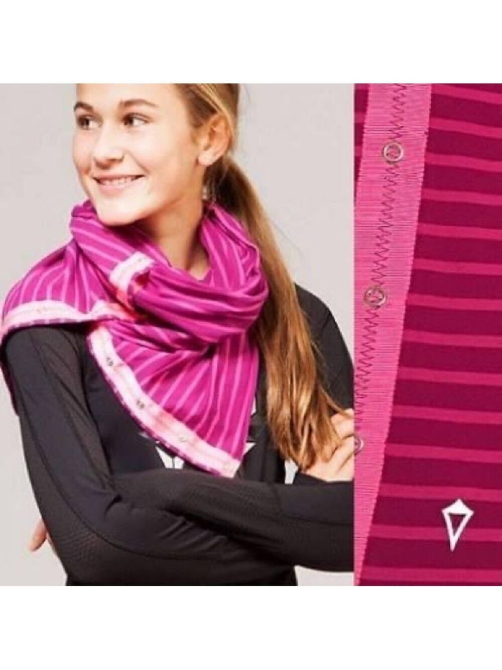 IVIVVA chill village infinity scarf Stripes Lululemon Multipurpose